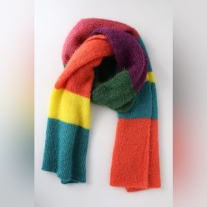 NY & CO multi color oversized scarf